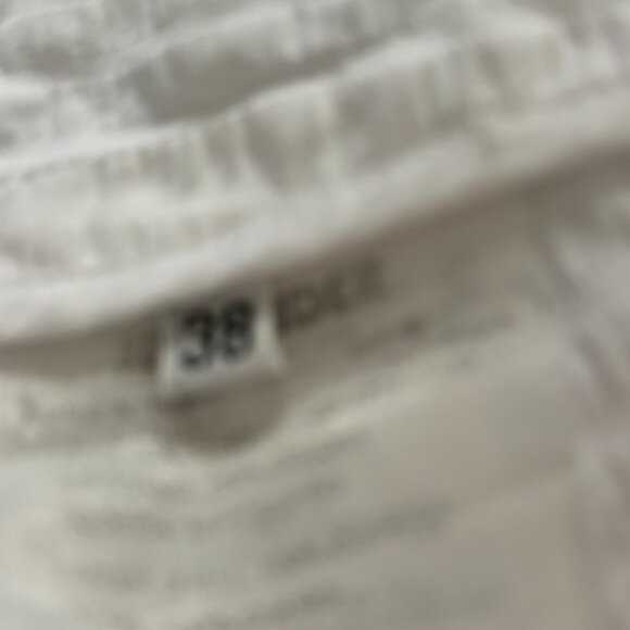 Jil Sander white seersucker suit size Fr 38 (US 6) pants & jacket - Picture 7 of 10